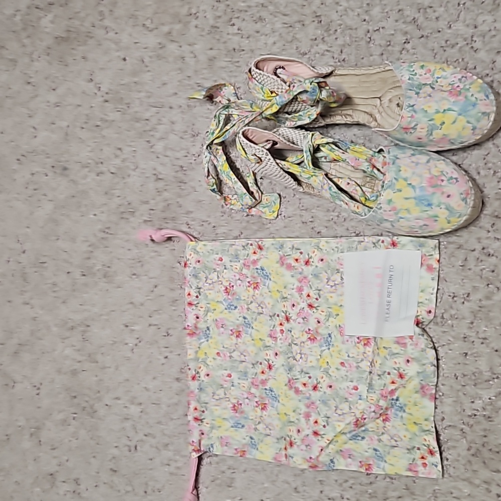 Love shack fancy sandals brand new